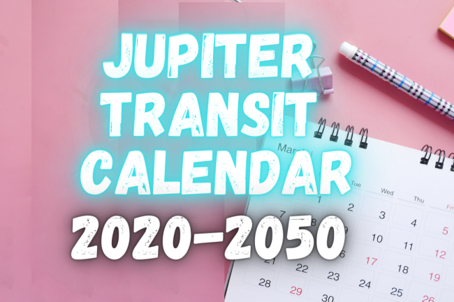Jupiter Transit Calendar