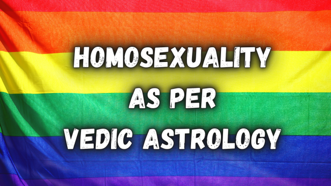 Homosexuality as per vedic astrology