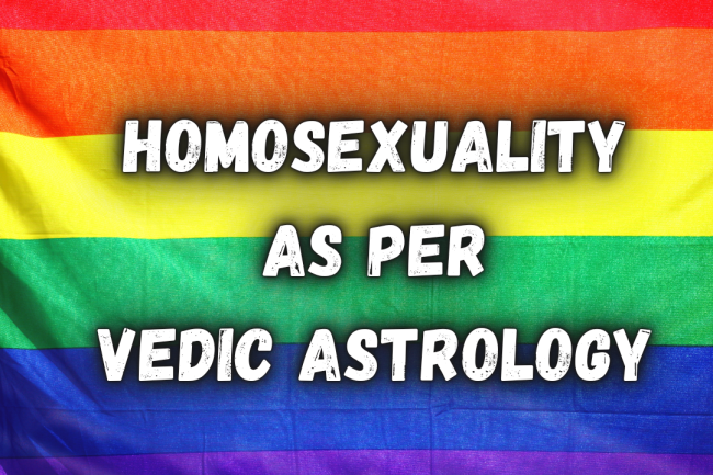 Homosexuality as per vedic astrology