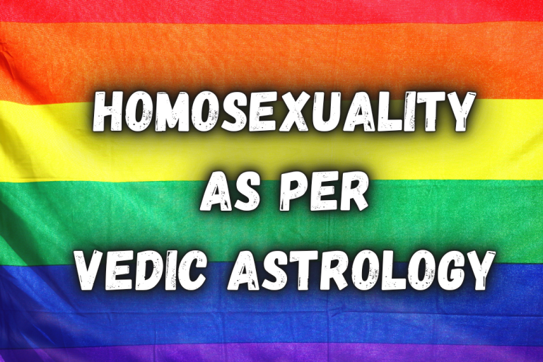 Homosexuality as per vedic astrology