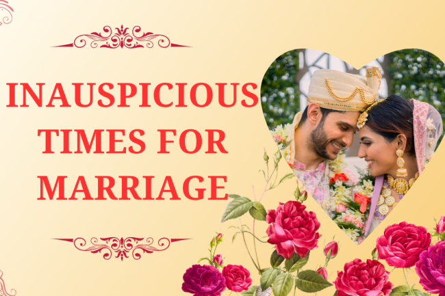 Vedic Astrology Red Flags: Identifying Inauspicious Times for Marriage